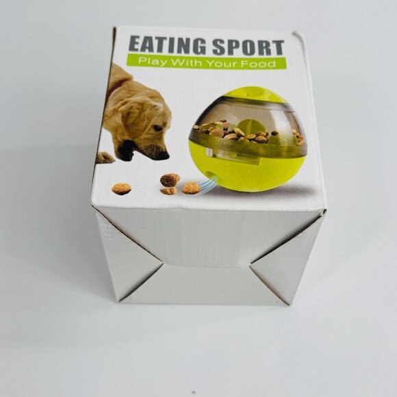 Eating Sport Dog Treat Dispensing Toy for Dogs & Cats 5" High x 4" Round NIB - Picture 5 of 5